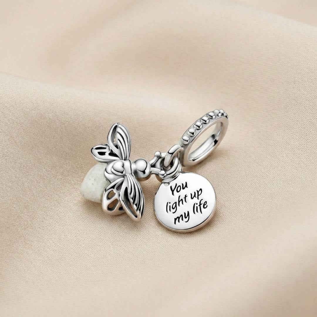 Pandora Viseći Privjesak Krijesnica koja Svijetli u Mraku (Srebro 925)