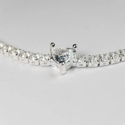 Pandora Timeless Teniska Narukvica Sparkling Heart (Srebro 925)