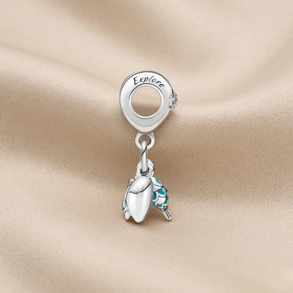 Pandora Viseći Privjesak Ocean – Riba, Kornjača i Školjka (Srebro 925)