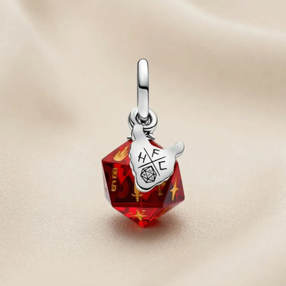 Pandora Stranger Things Viseći Privjesak Hellfire Club Kocka (Srebro 925)