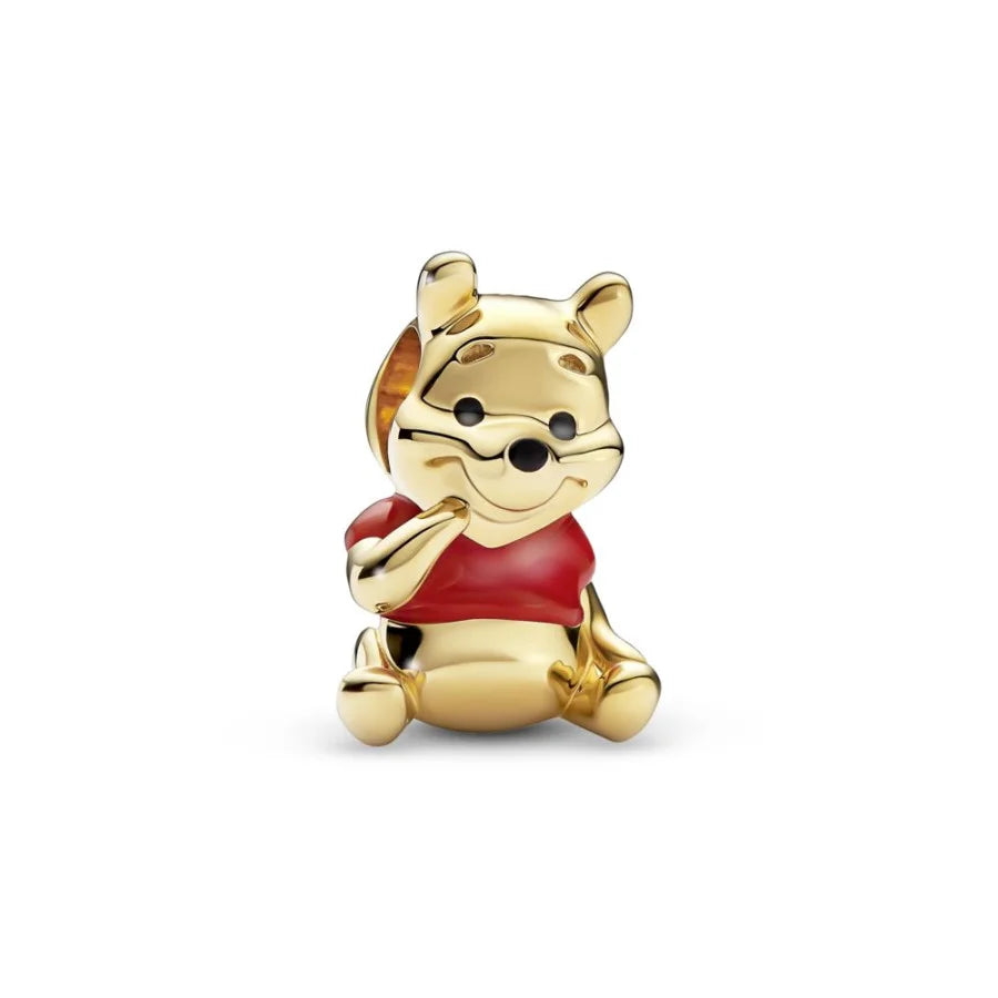 Pandora Disney Privjesak Winnie the Pooh Medvjedić (14k pozlata)