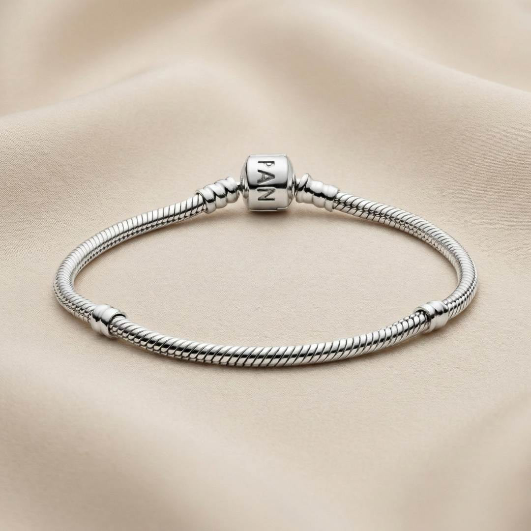 Pandora Narukvica Moments sa zmijskim vezom (Srebro 925)