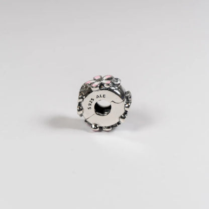 Pandora Kopča Ružičasta Tratinčica (Srebro 925)