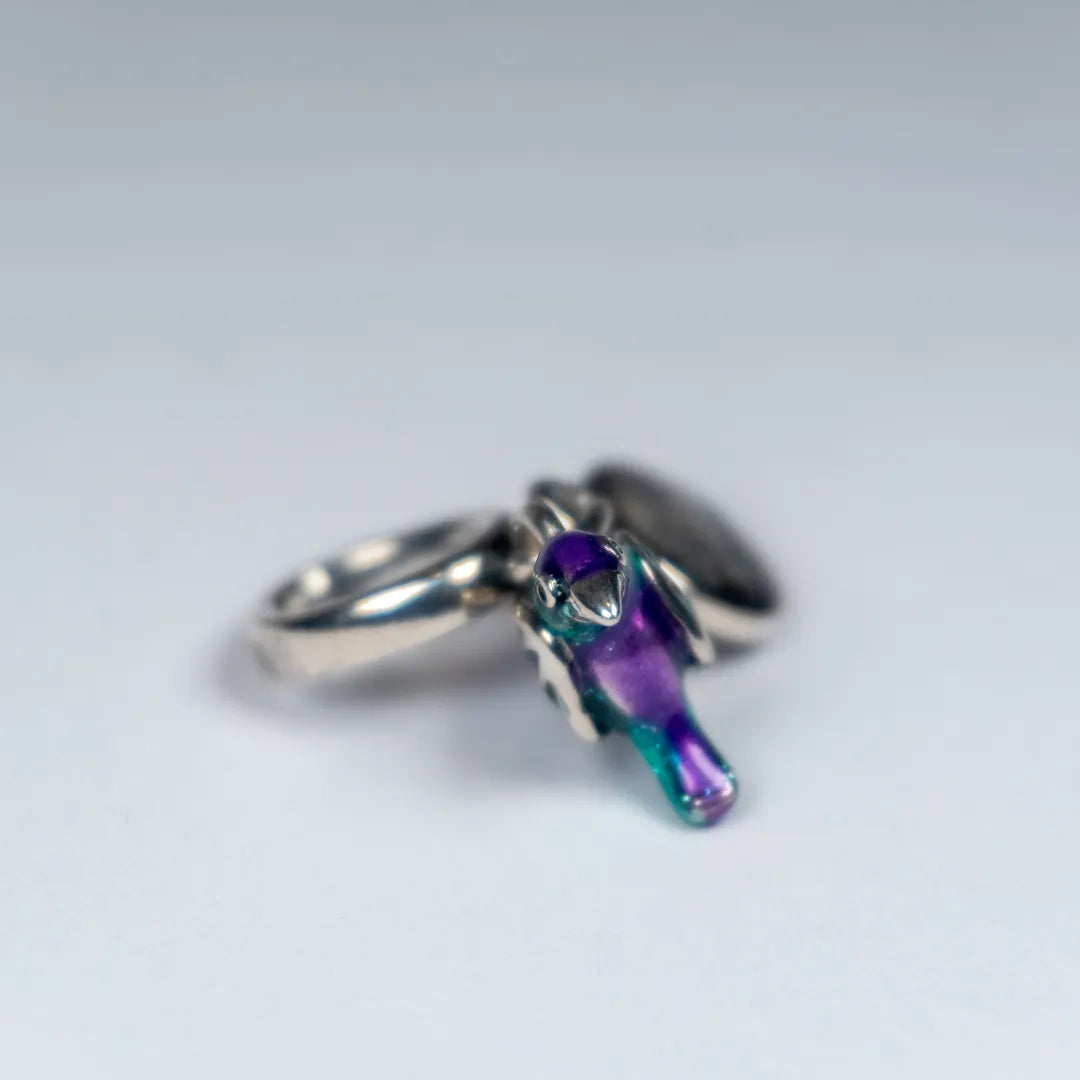 Pandora Dvostruki Viseći Privjesak Kolibrić – “Life is Sweet” (Srebro 925)