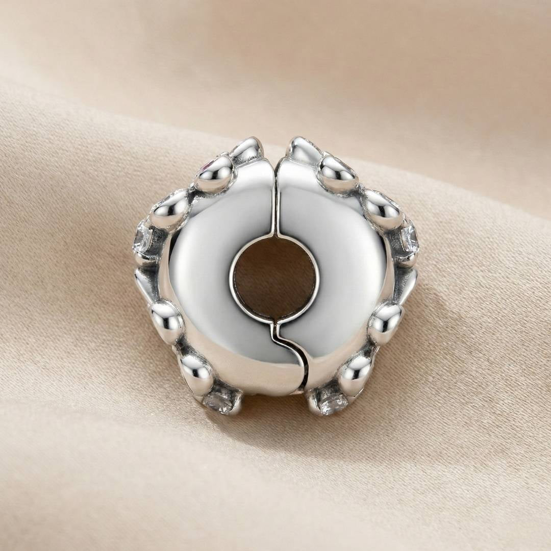 Pandora Kopča Ružičasta Tratinčica (Srebro 925)