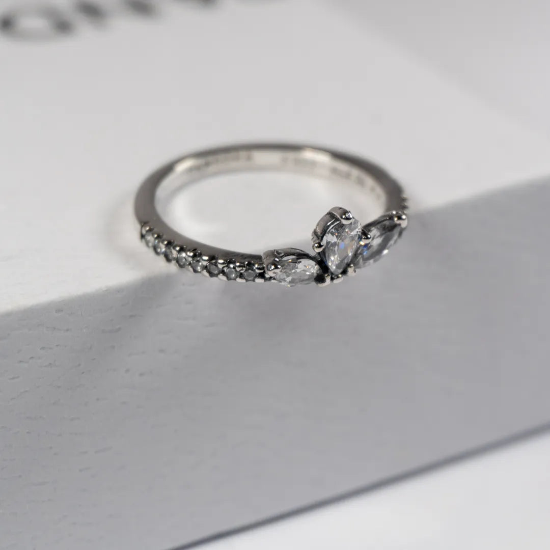 Pandora Timeless Svjetlucavi Prsten Herbarij (Srebro 925)