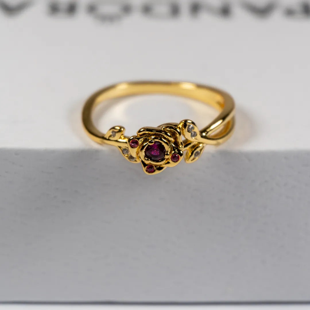 Pandora Prsten “Ruža Ljepotica i Zvijer” (Srebro 925)