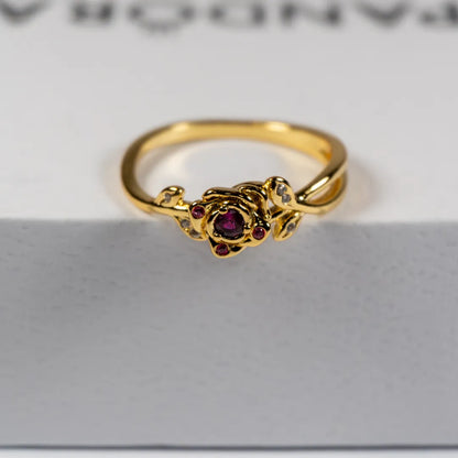 Pandora Prsten “Ruža Ljepotica i Zvijer” (Srebro 925)