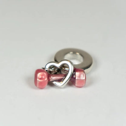 Pandora Privjesak Bučica i Srce – Fitness Motiv (Srebro 925)