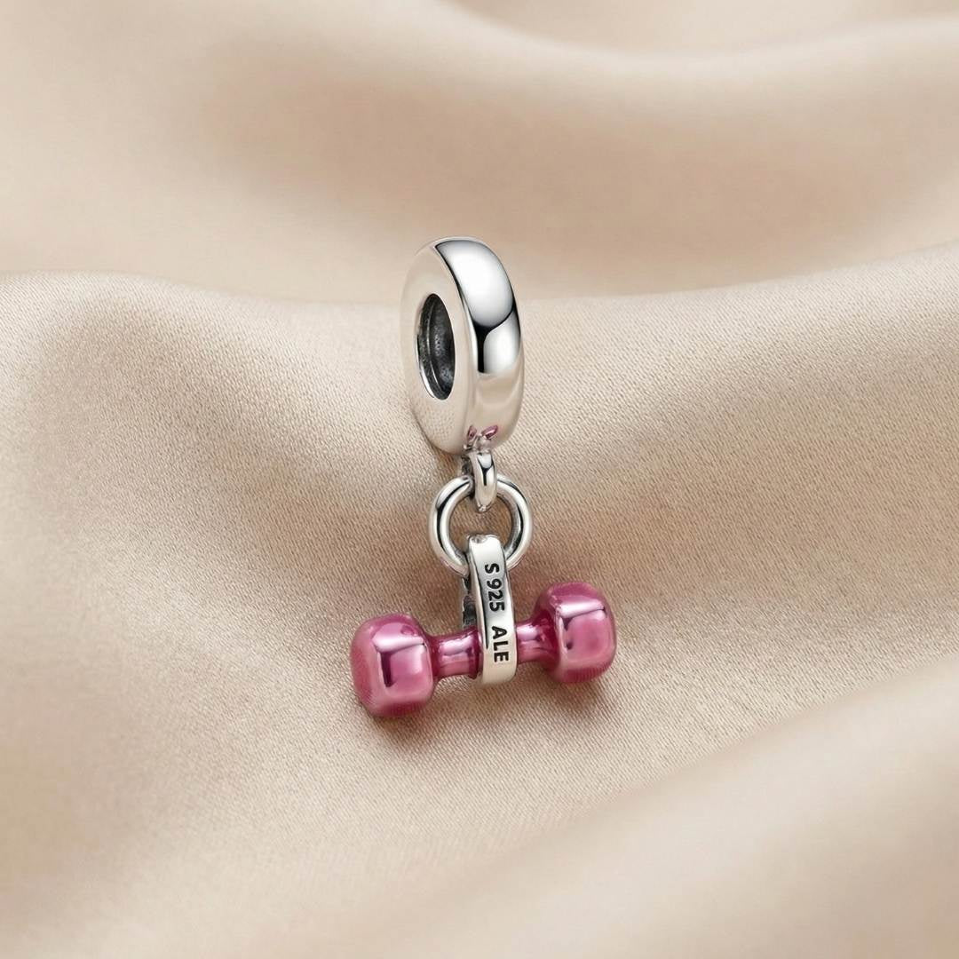 Pandora Privjesak Bučica i Srce – Fitness Motiv (Srebro 925)