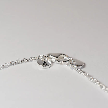 Pandora Ogrlica Blistavo Srce s Beskonačnošću (Srebro 925)