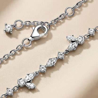 Pandora Timeless Lančasta Narukvica Blistavi Herbarij (Srebro 925)