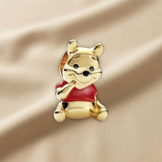 Pandora Disney Privjesak Winnie the Pooh Medvjedić (14k pozlata)