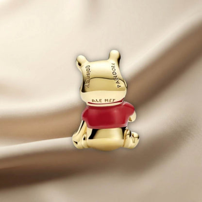 Pandora Disney Privjesak Winnie the Pooh Medvjedić (14k pozlata)