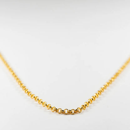 Pandora Ogrlica s Okruglim Karikama (Posebna Pandora legura metala s 14k pozlatom)