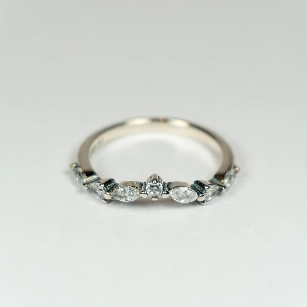 Pandora Timeless Prsten Blistavi Motiv Jadca s Različitim Kamenčićima (Srebro 925)