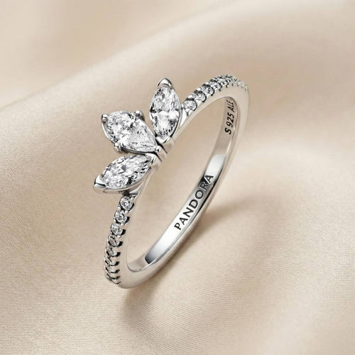 Pandora Timeless Svjetlucavi Prsten Herbarij (Srebro 925)