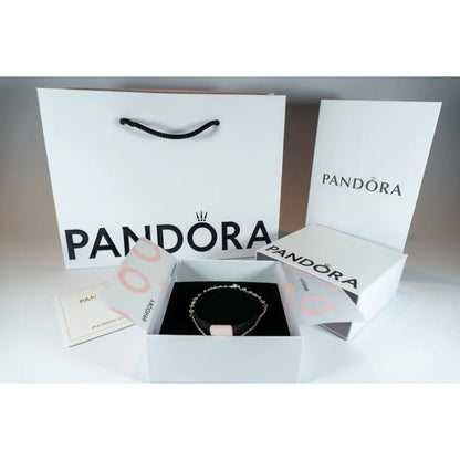 Pandora Timeless Lančasta Narukvica Blistavi Herbarij (Srebro 925)