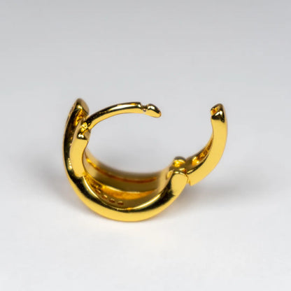 Pandora Signature Ukrštene Pavé Naušnice Alke (Posebna Pandora legura metala s 14k pozlatom)