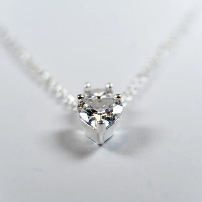 Pandora Timeless Ogrlica s Visećim Privjeskom Dva Srca (Srebro 925)