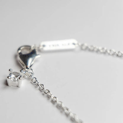 Pandora Timeless Ogrlica s Visećim Privjeskom Dva Srca (Srebro 925)