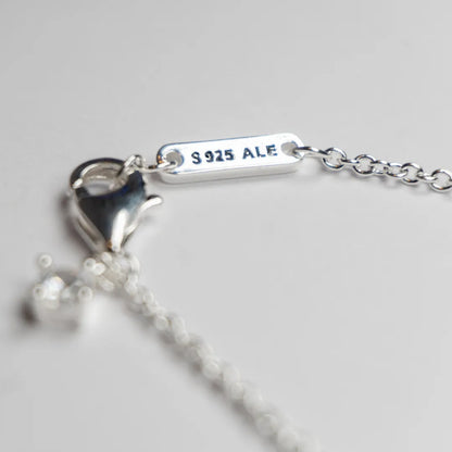 Pandora Timeless Ogrlica s Visećim Privjeskom Dva Srca (Srebro 925)