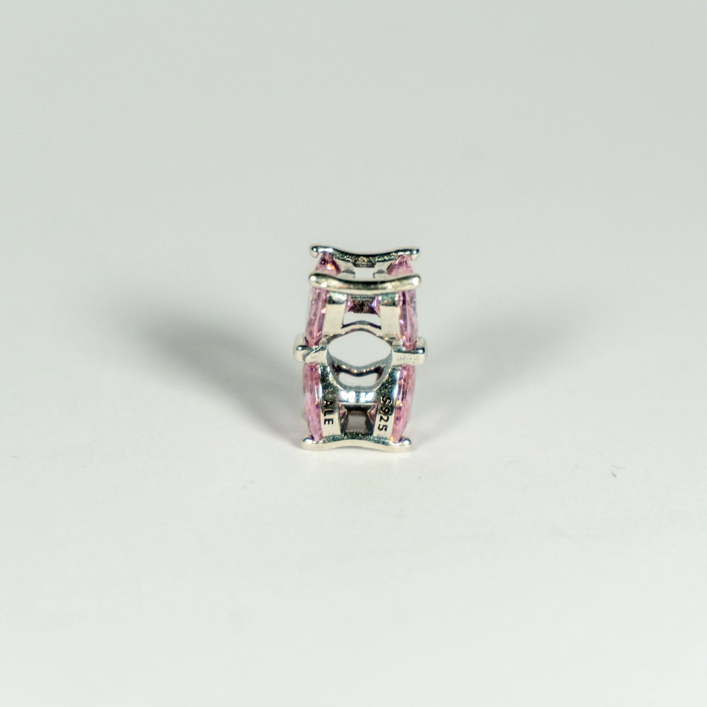 Pandora Privjesak Ružičasta Mašna (Srebro 925)