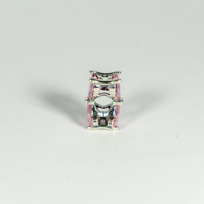 Pandora Privjesak Ružičasta Mašna (Srebro 925)