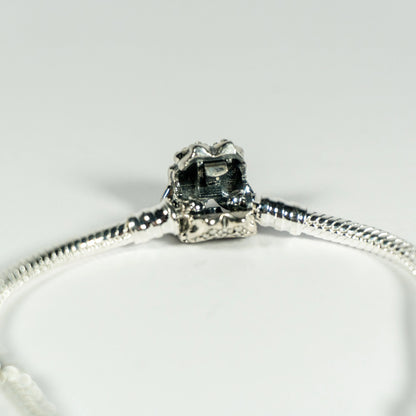 Pandora Narukvica Moments sa Zmijskim Vezom i Kopčom u Obliku Leptira (Srebro 925)