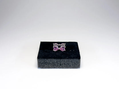 Pandora Privjesak Ružičasta Mašna (Srebro 925)