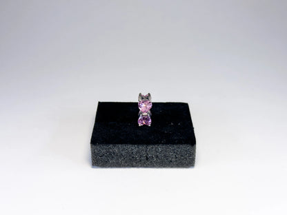 Pandora Privjesak Ružičasta Mašna (Srebro 925)