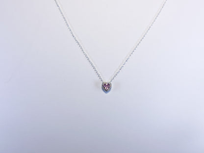 Pandora Ogrlica Rozo Srce (Srebro 925)