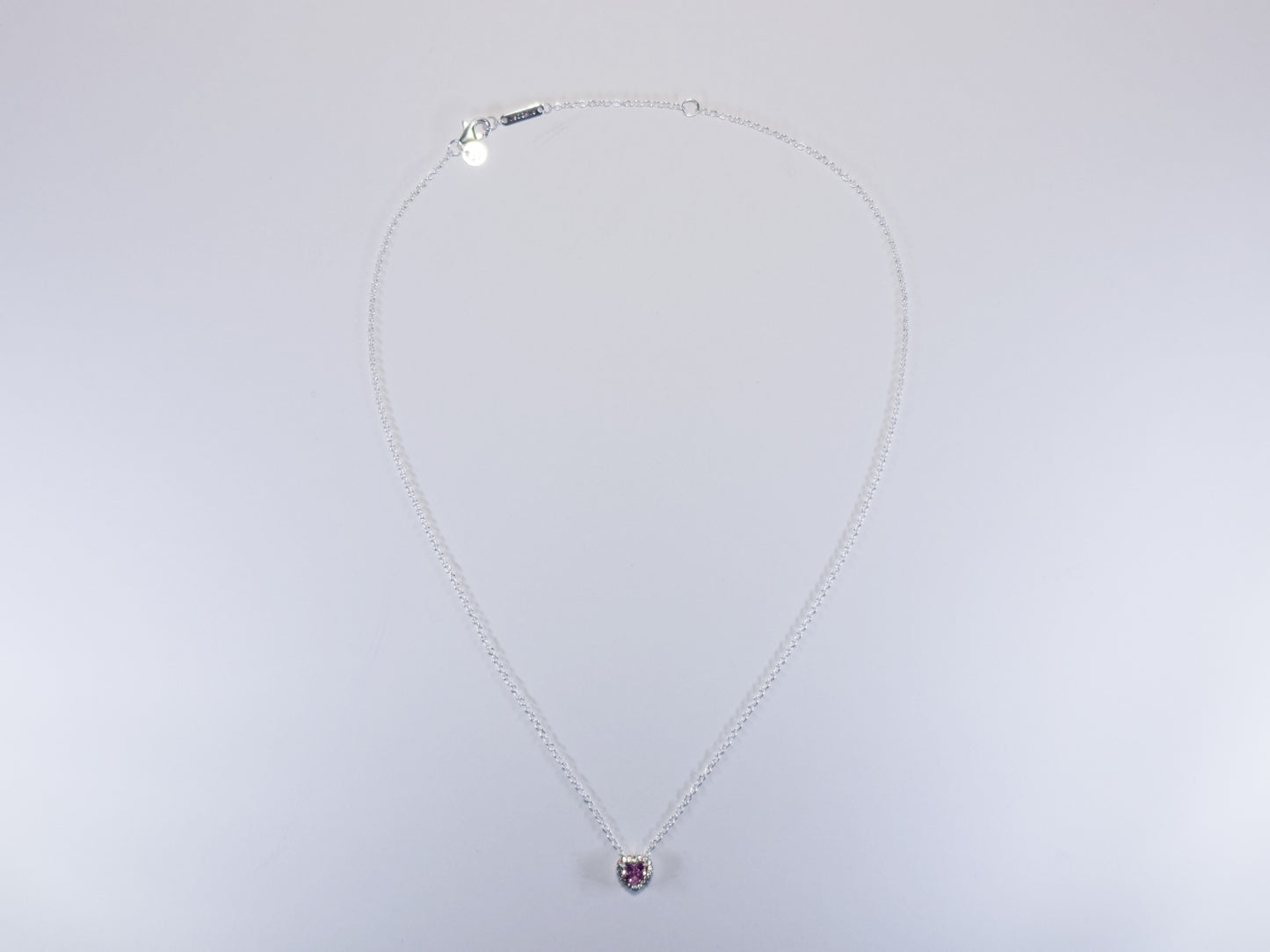 Pandora Ogrlica Rozo Srce (Srebro 925)