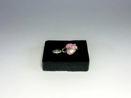 Pandora Opalescentni “Mum” Viseći Privjesak u Obliku Srca (Srebro 925)